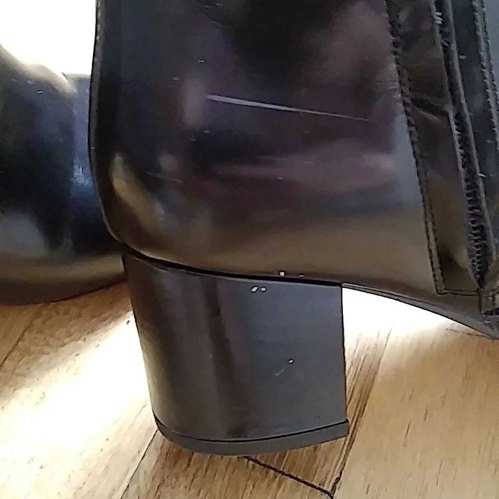 Coach Juliet Ankle G2823 Black Zip Closure Size 6.5 - Picture 10 of 16